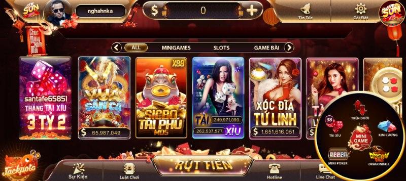 Các Trò Nổi Bật Tại Sunwin